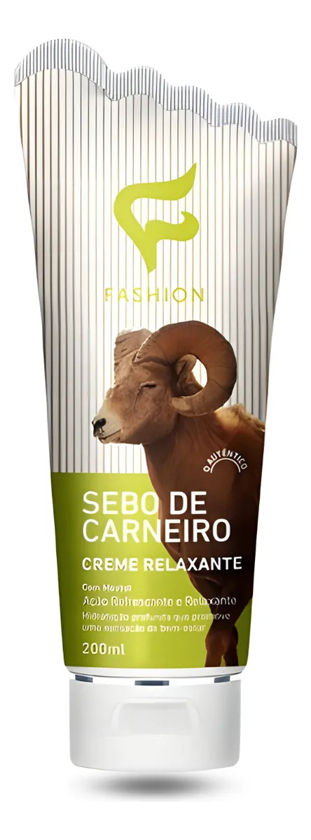Sebo de Carneiro Creme Relaxante 200Ml - Fashion