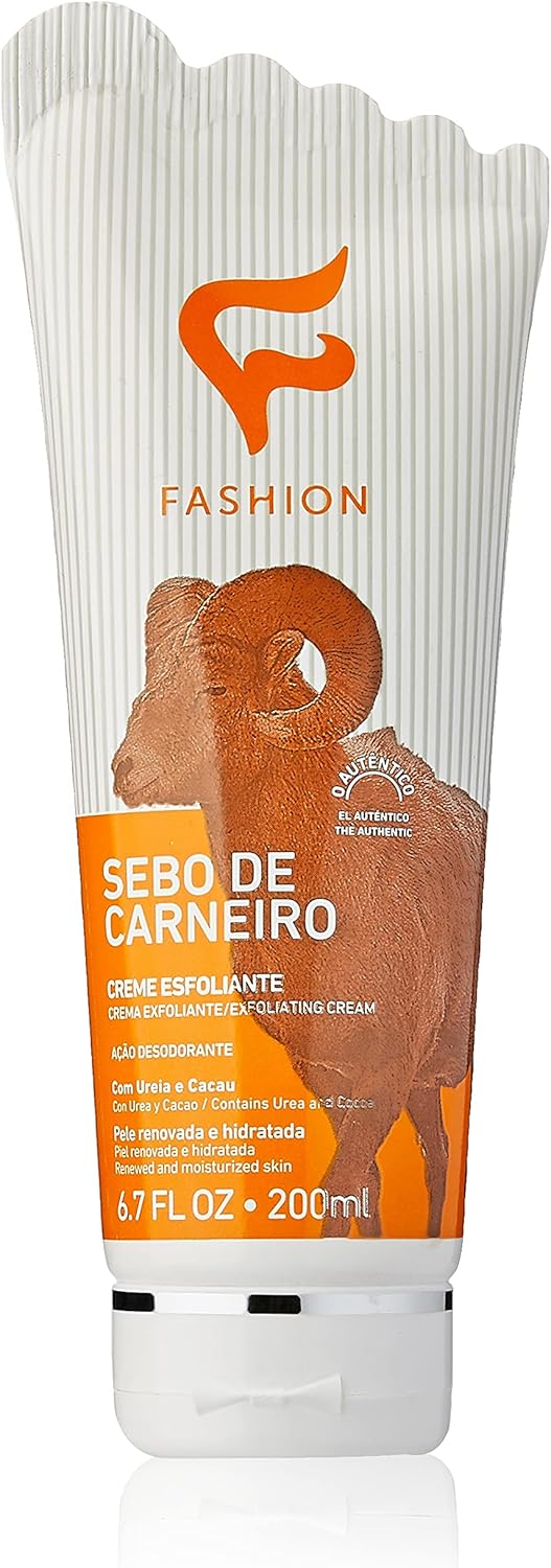 Sebo de Carneiro Creme Esfoliante 200Ml - Fashion