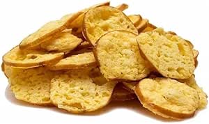 Chips de Queijo Provolone Desidratado.